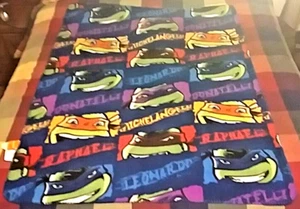 2016 Nickelodeon TMNT Teenage Mutant Ninja Turtles 40"x48" Plush Throw Blanket - Picture 1 of 11