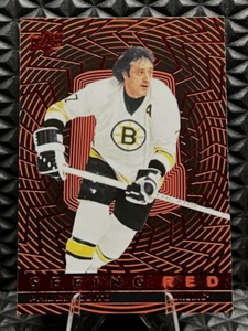 2023-24 Upper Deck Extended Series PHIL ESPOSITO Seeing Red #SR-50 Boston Bruins - Picture 1 of 2