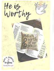 He Is Worthy~Finally A Farmgirl Designs - Picture 1 of 1