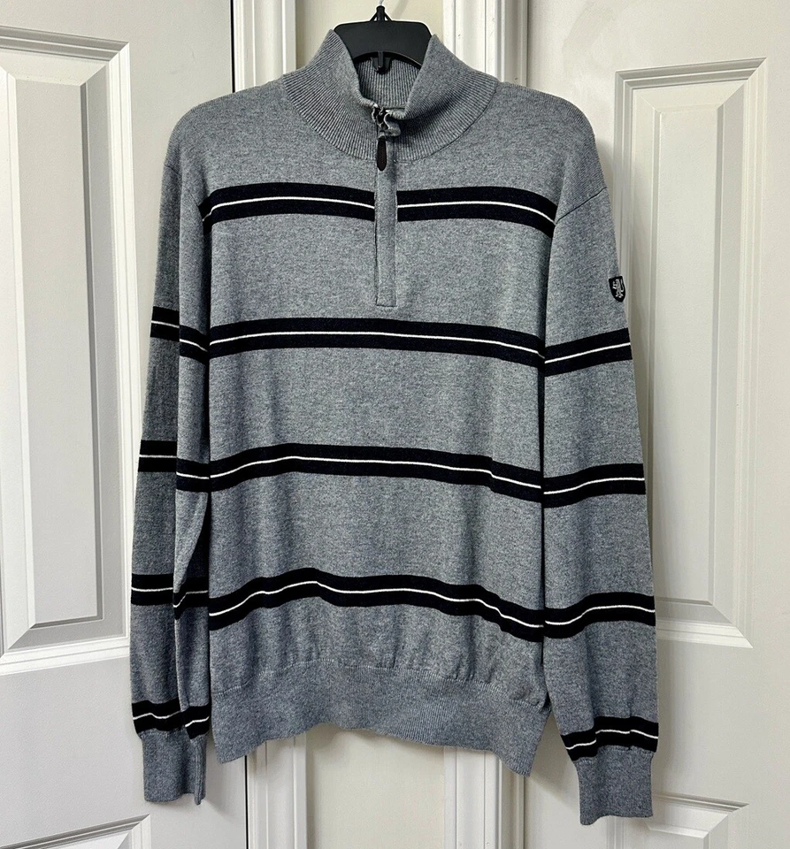 LINCS DC & Co Men's Long Sleeve 1/4-Zip Pullover , Size-M - Image 1 of 3