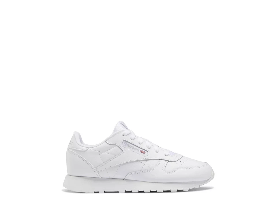 Reebok Boy's Classic Leather Sneaker Reefresh White 5.5 Big Kid