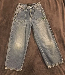 SEAN JOHN YOUTH BOYS BLUE JEANS SIZE 7 - Picture 1 of 5