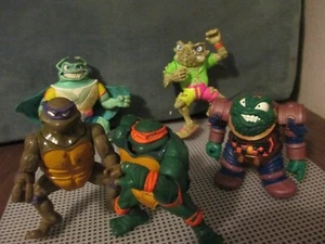 5 Teenage Mutant Ninja Turtles Action Figuren TMNT - Bild 1 von 5