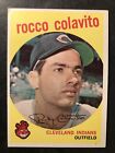 Rocco Colavito 1959 Topps Vintage Baseball Card #420 RARE!! Cleveland Indians 