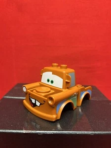Lego Duplo Disney Cars Tow Mater del Set 10600 2015 Lengua Face Mater Sin Ruedas - Imagen 1 de 6