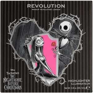 Makeup Revolution x Nightmare Before Christmas "MISFIT LOVE" Highlighter 0.24 oz - Picture 1 of 7