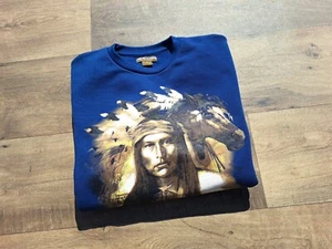 Atlas para Men Sudadera con Diseño Western Indios Pradera Talla M - Imagen 1 de 8