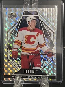 MATTHEW TKACHUK---2022-23 ALLURE----WHITE DIAMOND--CALGARY FLAMES--FREE SHIPPING - Picture 1 of 2