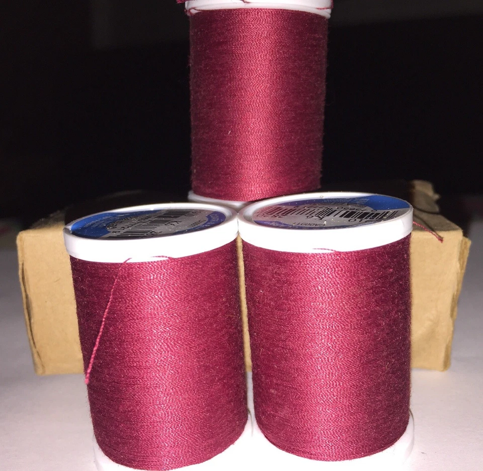 "Dual Duty XP General Purpose Thread 250yd-Bayberry Red, Set Of 3" - Image 1 of 1