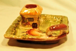 Torquay Pottery, Rustic Cottage Candlestick Very Good Condition - Picture 1 of 6
