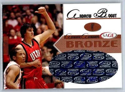 2005-06 SAGE Auto Bronze /150 Andrew Bogut #A3 Rookie Auto RC - Image 1 of 2