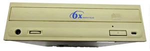 TEAC CD-R56S -600-U *SCSI-50-pin*5,25*Recordable Drive 6x/24x*Writer/White#LW672 - Bild 1 von 3