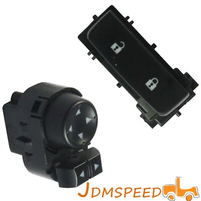 Interruptor de espejo de bloqueo de puerta izquierda controlador para GMC Sierra Chevrolet Silverado 1500 2500 Foto 1 de 4