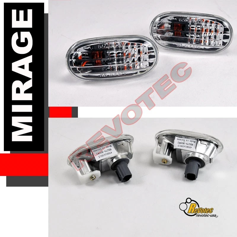 Parachoques delantero Mitsubishi Mirage 1997-2002 guardabarros luces de señalización laterales luces diestro y derecho Foto 1 de 1