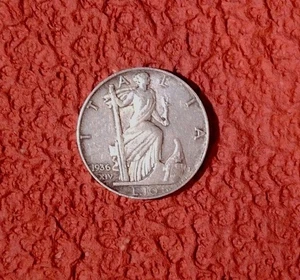 10 LIRE Argento 0,835 VITTORIO EMANUELE III Anno 1936 - Regno D'Italia - Foto 1 di 6