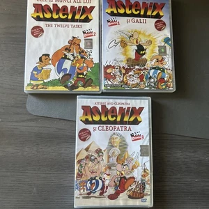 collection of Asterix animated film DVDs, dubbed in Romanian. - Bild 1 von 8