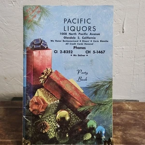 Pacific Liquors CA Vtg Cocktail & Liquor Recipe Booklets MCM Bar Guide 1969 - Picture 1 of 11