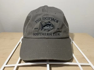 Southern Tide The "SkipJack" MMVI Fish Olive Sage Green Adjustable Cap Mütze Under - Bild 1 von 8