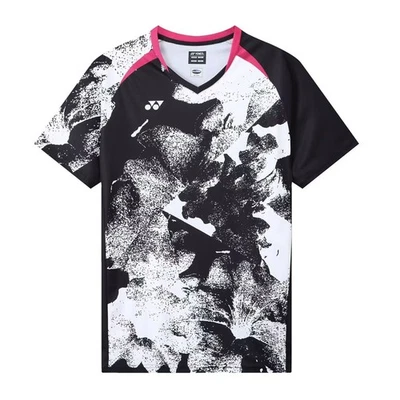 YONEX Men's Table Tennis Badminton T-shirt Sports Short Sleeve Tee Top 25-09177 - Image 1 of 4