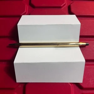 Pluma CROSS Century 1/20 12kt Llena de Oro Hecha en EE. UU. Usada De Colección Años 80 - Imagen 1 de 13