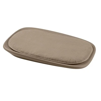 Nattou Topper Frottee Einlegekissen Auflage für Softy Wickelauflage taupe TOP