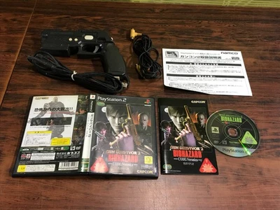 PS2 Gun Survivor 2 Biohazard CODE Veronica & Guncon2 Set Play station 2 G691C3 - Image 1 of 3