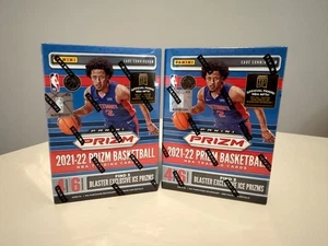 Lote de dos cajas bláster de baloncesto Panini Prizm de la NBA Panini 2021-22 - SELLADAS DE FÁBRICA - ¿Auto? - Imagen 1 de 2