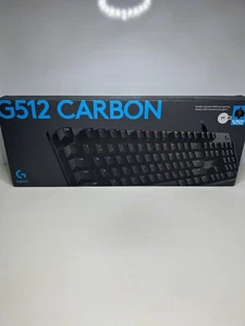 Logitech G512 Tastiera in Carbonio - Interruttore Marrone, Meccanico, RGB - Foto 1 di 3