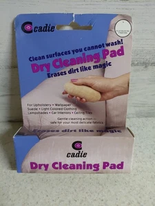 Vintage Cadie Dry Cleaning Pad Erase Dirt Like Magic Furniture Clothing New USA - Picture 1 of 4