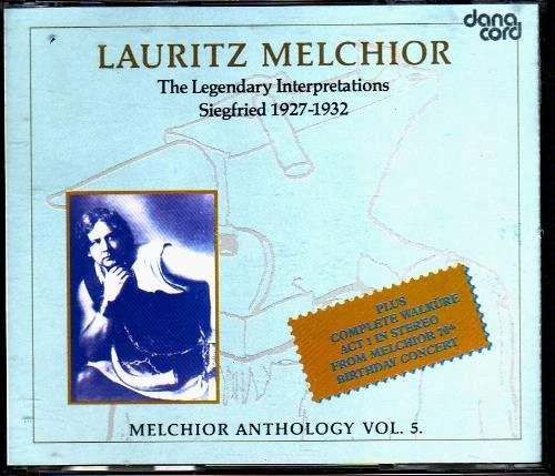 LAURITZ MELCHIOR - Melchior Anthology Vol. 5 (the Legendary VG - Image 1 of 1