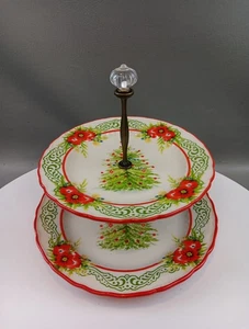 The Pioneer Woman Weihnachtsmotiv 2-stufiger Servierer - Bild 1 von 11
