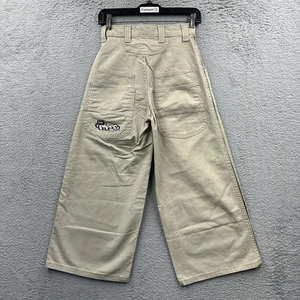 Vintage Lee Pipes Jeans Boys Size Small Wide Leg Pockets Wide Leg Skater Y2K - Picture 1 of 10