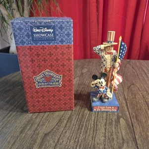 Jim Shore Disney Mickey & Uncle Sam "American Originals" Enesco EE. UU. 4 de julio - Imagen 1 de 15