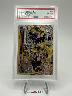 PSA 8 Trevenant BREAK 66/108 – 2016 Pokémon XY Evolutions - Image 1 of 3
