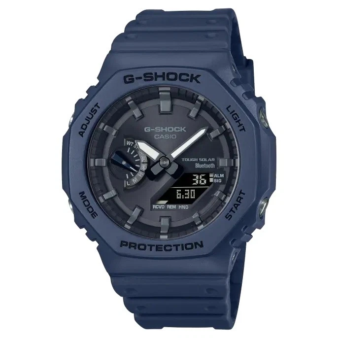  CASIO G-SHOCK Mod. NEW OAK Navy Blue - Tough Solar. Bluetooth 17316456 - Immagine 1 di 1