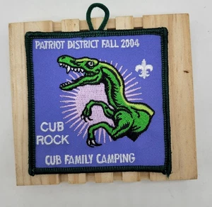 VTG Boy Scouts Patch  Scout BSA Family Camping Outdoors Patrick District 3" - Picture 1 of 3