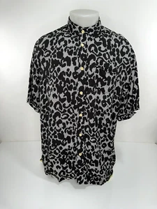 Rare DESCENDANT OF THIEVES Limited LEOPARD CHEETAH PRINT 2XL Shirt - EXCELLENT - Picture 1 of 6