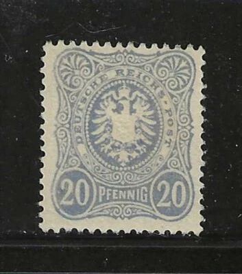 Germany 1880   20 Pfennig Eagle in Oval  mint** with cert,  € 1400.00 - Image 1 of 2