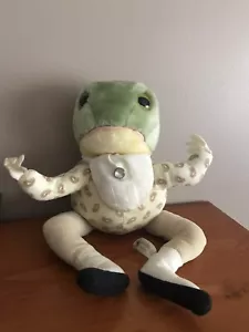 Jeremy Fisher Soft Toy Plush Frederick Warne 13” Beatrix Potter Frog Eden Toys - Picture 1 of 5