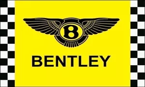 Bandera Bentley Checkered Racing 3x5 pies Bandera Coche Carreras Show Garaje Pared Taller - Imagen 1 de 2