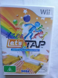 Lets Tap | Nintendo Wii Game PAL Aus - Picture 1 of 3
