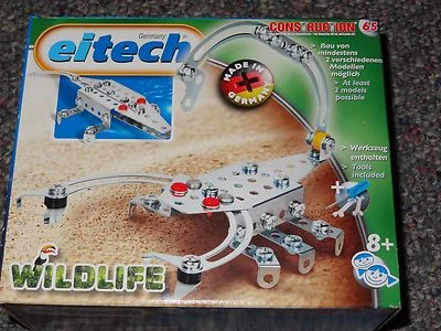 Eitech Wildlife Scorpion Crocodile Metal Construction Building Toy C65 - Image 1 of 4