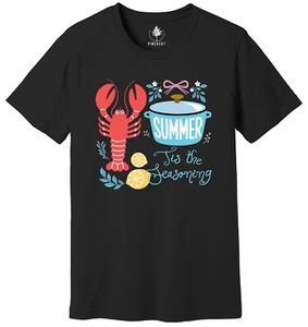 Tis The Seasoning Shirt, Crawfish Boil Season Shirt, Crawfish Shirt - Picture 1 of 3