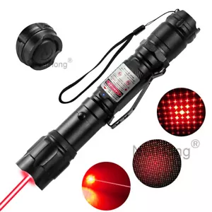 Laser Pointer Pen Red Beam Torche Pen 5000Miles 660nm Rechargable With Box - Picture 1 of 11