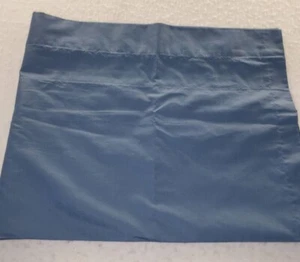 2 Vintage Croscill Home Balloon Valance Blue Cottage  Extra Wide Rod Pocket - Picture 1 of 11
