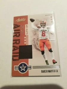 2019 Absolute Air Raid Baker Mayfield #AR-1 Jersey Patch 60/199 Cleveland Browns - Picture 1 of 1