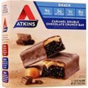 Atkins Snack Bar Caramel Double Chocolate Crunch