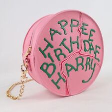 Harry Potter Birthday Cake Shoulder Bag Pink Pouch Flapper Japan New w/dust bag