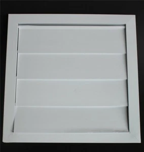 Lufthaube Lamellengitter Wetterschutzgitter Lüftungsgitter Ablufthaube - Picture 1 of 1