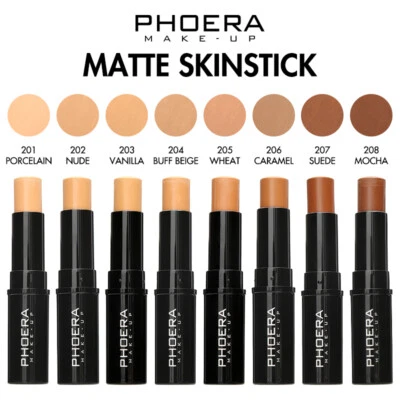 PHOERA Brighten Skin Color Long Oil Control Matte Concealer Contour Makeup Stick - Image 1 of 4